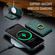 iPhone 16e / 17e MAGKING K1 MagSafe Detachable Wallet RFID Back Cover Phone Case - Green