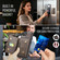 iPhone 16e / 17e MAGKING K4 Series MagSafe RFID Tri-fold Card Bag Detachable Phone Case - Coffee