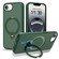 iPhone 16e / 17e Magnetic 360 Rotating Stand Airbag Shockproof Phone Case - Green