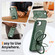 iPhone 16e / 17e Magnetic 360 Rotating Stand Airbag Shockproof Phone Case - Green
