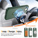 iPhone 16e / 17e Magnetic 360 Rotating Stand Airbag Shockproof Phone Case - Green