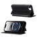 iPhone 16e / 17e Magnetic Armor Series RFID Card Slots Leather Phone Case - Black
