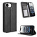 iPhone 16e / 17e Magnetic Buckle Retro Texture Leather Phone Case - Black