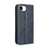 iPhone 16e / 17e Magnetic Buckle Retro Texture Leather Phone Case - Blue