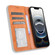 iPhone 16e / 17e Magnetic Buckle Retro Texture Leather Phone Case - Brown