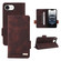 iPhone 16e / 17e Magnetic Clasp Leather Phone Case - Brown