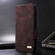 iPhone 16e / 17e Magnetic Clasp Leather Phone Case - Brown