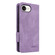 iPhone 16e / 17e Magnetic Clasp Leather Phone Case - Purple
