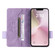 iPhone 16e / 17e Magnetic Clasp Leather Phone Case - Purple