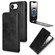 iPhone 16e / 17e Magnetic Vertical Flip Leather Phone Case - Black