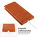 iPhone 16e / 17e Magnetic Vertical Flip Leather Phone Case - Brown