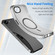 iPhone 16e / 17e MagSafe Frosted Translucent TPU + PC Full Coverage Phone Case - Black
