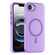 iPhone 16e / 17e MagSafe Frosted Translucent TPU + PC Full Coverage Phone Case - Dark Purple