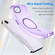 iPhone 16e / 17e MagSafe Frosted Translucent TPU + PC Full Coverage Phone Case - Dark Purple