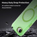iPhone 16e / 17e MagSafe Frosted Translucent TPU + PC Full Coverage Phone Case - Green