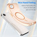 iPhone 16e / 17e MagSafe Frosted Translucent TPU + PC Full Coverage Phone Case - Orange