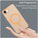 iPhone 16e / 17e MagSafe Frosted Translucent TPU + PC Full Coverage Phone Case - Orange