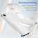 iPhone 16e / 17e MagSafe Frosted Translucent TPU + PC Full Coverage Phone Case - White