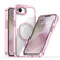 iPhone 16e / 17e MagSafe Magnetic Clear Phone Case - Pink