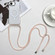 iPhone 16e / 17e MagSafe Magnetic PC + TPU Phone Case with Lanyard - Pink Gold
