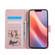 iPhone 16e / 17e Marble Bronzing Stitching Leather Phone Case - Rose Gold