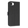iPhone 16e / 17e Metal Bow Leather Phone Case with Hand Strap - Black