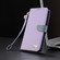 iPhone 16e / 17e Metal Bow Leather Phone Case with Hand Strap - Purple