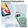 iPhone 16e / 17e Metal Rotation Holder MagSafe TPU Hybrid PC Phone Case - Grey Green