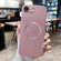 iPhone 16e / 17e Metallic Paint Magsafe Liquid TPU Phone Case - Pink