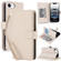 iPhone 16e / 17e Multi-Card Wallet RFID Leather Phone Case - Apricot
