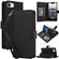 iPhone 16e / 17e Multi-Card Wallet RFID Leather Phone Case - Black