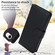 iPhone 16e / 17e Multi-Card Wallet RFID Leather Phone Case - Black