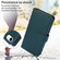 iPhone 16e / 17e Multi-Card Wallet RFID Leather Phone Case - Green