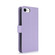 iPhone 16e / 17e Multi-Card Wallet RFID Leather Phone Case - Light Purple