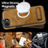 iPhone 16e / 17e Multi-function Holder MagSafe PU Phone Case - Brown
