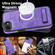 iPhone 16e / 17e Multi-function Holder MagSafe PU Phone Case - Light Purple