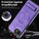 iPhone 16e / 17e Multi-function Holder MagSafe PU Phone Case - Light Purple