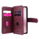 iPhone 16e / 17e Multi-Function Wallet 10 Card Slots Leather Phone Case - Claret