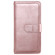 iPhone 16e / 17e Multi-Function Wallet 10 Card Slots Leather Phone Case - Rose Gold