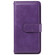 iPhone 16e / 17e Multi-Function Wallet 10 Card Slots Leather Phone Case - Violet