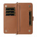 iPhone 16e / 17e Multifunctional 6-Card Slots Leather Phone Case with Wrist Strap - Brown