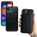 iPhone 16e / 17e Multifunctional 7-Cards Wallet Leather Phone Case - Black