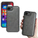 iPhone 16e / 17e Multifunctional 7-Cards Wallet Leather Phone Case - Grey