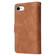 iPhone 16e / 17e Multifunctional Multi-Card Wallet Phone Leather Case - Brown