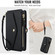 iPhone 16e / 17e Multifunctional Wallet Detachable Leather Phone Case with Lanyard - Black
