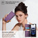 iPhone 16e / 17e N.BEKUS P3 RFID Stitching Magnetic Flip Leather Phone Case - Purple