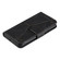 iPhone 16e / 17e Nail Skin Feel Stitching Calf Texture Leather Phone Case - Black