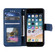 iPhone 16e / 17e Nail Skin Feel Stitching Calf Texture Leather Phone Case - Blue