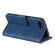 iPhone 16e / 17e Nail Skin Feel Stitching Calf Texture Leather Phone Case - Blue