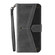 iPhone 16e / 17e Nail Skin Feel Stitching Calf Texture Leather Phone Case - Grey